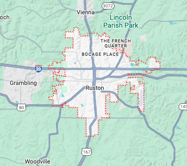 ruston-residential-detox-map